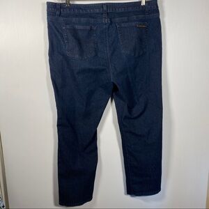 LEE Just Below the Waist Black Straight Pants. Size 18